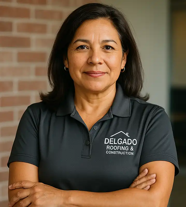 Portrait of Marisol Delgado, Owner of Delgado Roofing & Construction in El Paso, Texas
