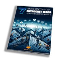 eBook for Roofers, "7 Proven Strategies to Skyrocket Leads from Your Roofing Website"